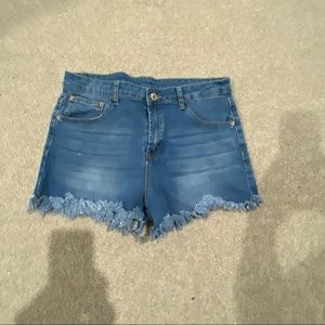 Jean shorts